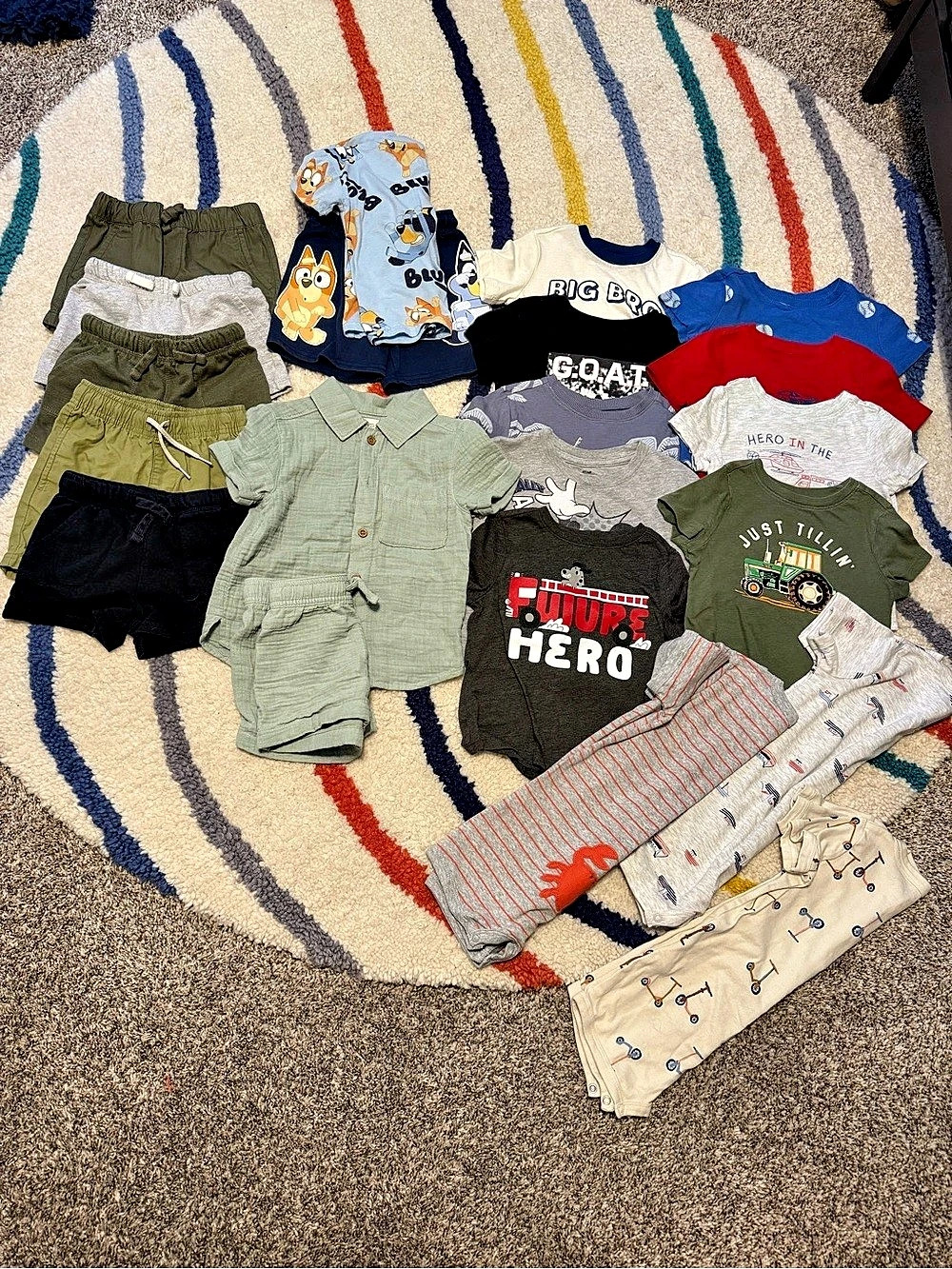 2T Boy Summer Clothes Lot